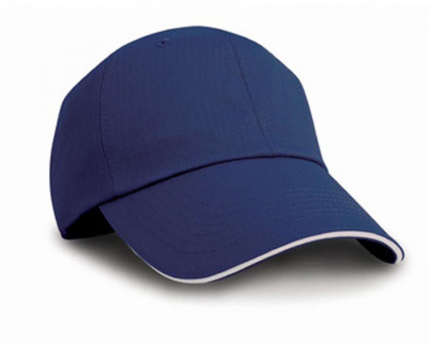 Result Headwear Baseball Cap Herringbone Cap with Sandwich Peak / Kappe / Mütze / Hut Result Headwear Baseball Cap Herringbone Cap with Sandwich Peak / Kappe / Mütze / Hut von Result Headwear