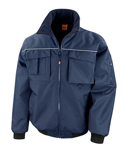 Result WORK-GUARD RT300 Sabre Pilot Jacke Herrenjacke wasserdicht Winddicht, Farbe:Navy;Größen:XXL von Result