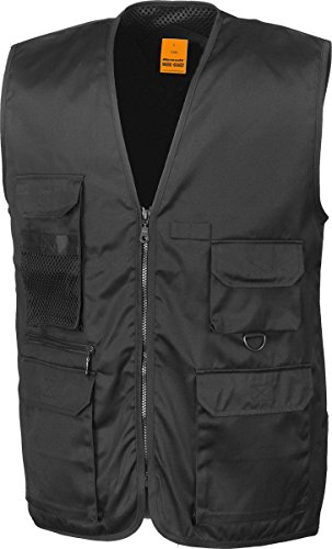Work-Guard Safari Waistcoat - Farbe: Midnight Navy - Größe: XL von Result