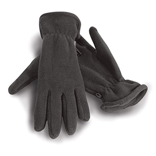 Active Fleece-Handschuhe - Farbe: Charcoal - Größe: S von Result