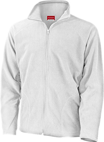 Result Jacke, aus Micro-Fleece Gr. XL, weiß von Result