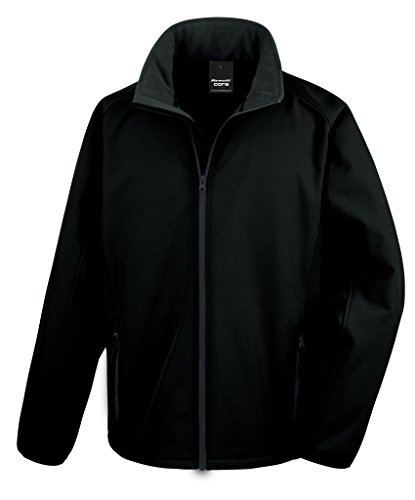 Core Printable Soft Shell - Farbe: Black/Black - Größe: XXL Core Printable Soft Shell - Farbe: Black/Black - Größe: XXL von Result