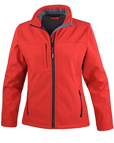 Ergebnis Klassische Softshell Jacke M,Rot von Result