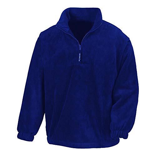 Result - 1/4 Zip Fleece Pullover XXL,Royal von Result