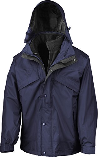 Result 3-in-1-Jacke mit Fleece, Navy, L von Result