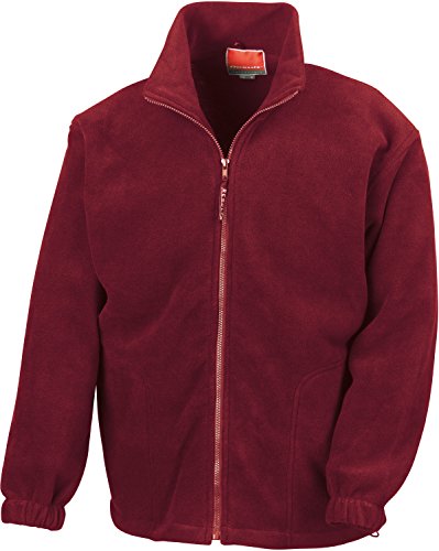 Result Active Fleece Jacket, Burgundy, XS von Result