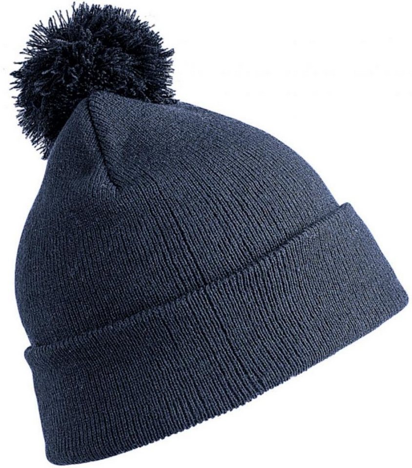 Result Baseball Cap Junior Pom Pom Beanie Wintermütze für Kinder von Result