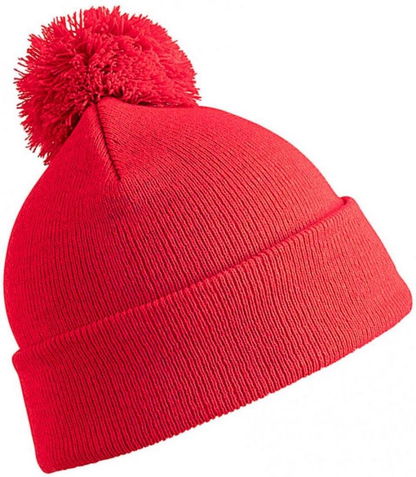 Result Baseball Cap Junior Pom Pom Beanie Wintermütze für Kinder von Result