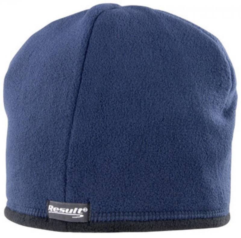 Result Bommelmütze Reversible Microfleece Bob Hat Wintermütze von Result