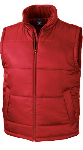 Result Bodywarmer Unisex - Erwachsene rot 3XL von Result