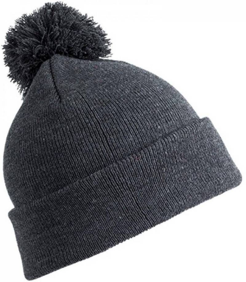 Result Bommelmütze Damen Mütze Pom Pom Beanie - Maße: ca. 20 x 22 cm von Result