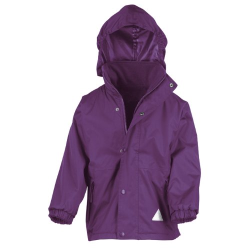 Result Childrens Reversible Storm Stuff Jacket-13/14 Purple von Result