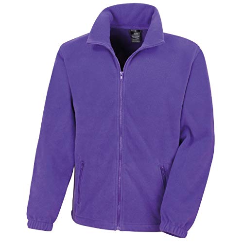 Result Core Herren Fleece-Jacke (2XL) (Violett) von Result