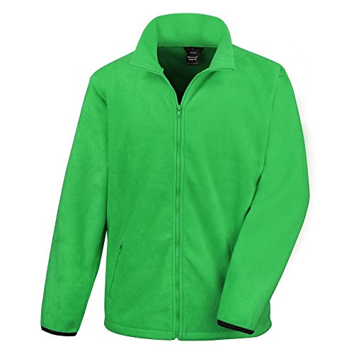 Result Core Herren Fleece-Jacke (3XL) (Vivid Grün) von Result