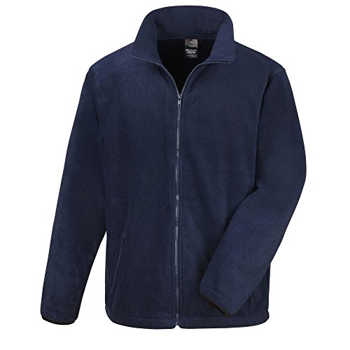 Result Core Herren Fleece-Jacke (M) (Marineblau) von Result