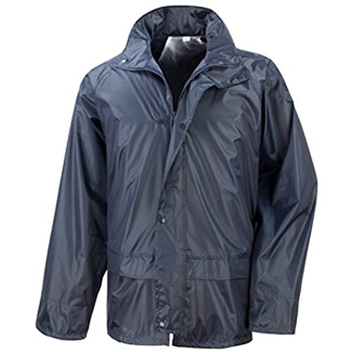 Result Core Herren Regenset, Hose und Jacke (3XL) (Marineblau) von Result