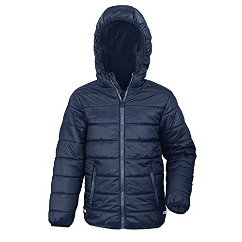 Result Core Kinder Junior Stepp-Jacke (2XL) (Marineblau) von Result