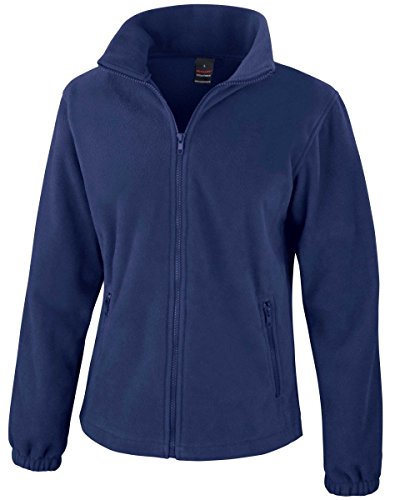 Result Core Ladies Fashion Fit Outdoor Fleece Jacket Blau Navy M von Result