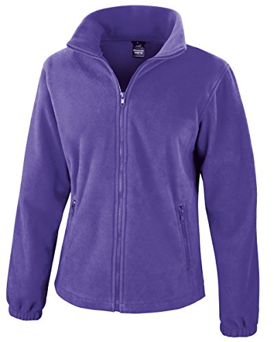 Result Core Ladies Fashion Fit Outdoor Fleece Jacket Violett Purple L von Result