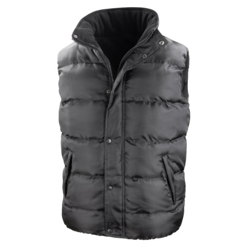 Result Core Nova Lux Herren Winterweste / Steppweste, wasserabweisend, winddicht XL,Schwarz von Result