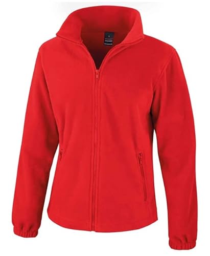 Result Core R220F Damen Modische Passform Draussen Fleece - Flammenrot - XL von Result