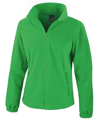 Result Core R220F Damen Modische Passform Draussen Fleece - Lebendiges Grün - XL von Result