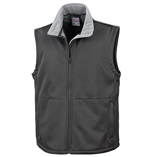 Result Core Soft Shell Bodywarmer Schwarz Black M von Result