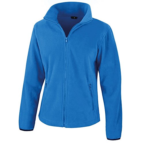 Result Damen Core Fashion Fit Fleece-Oberteil/Fleecejacke (L) (Electric Blau) von Result