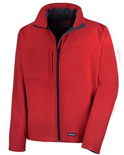 Result Ergebnis Classic Soft Shell Jacke Gr. XXXL, rot von Result