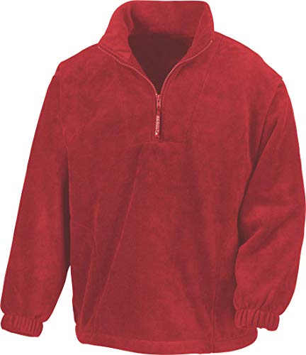 Result Fleecepullover Active mit Seitentaschen XL,Red von Result