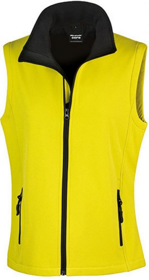 Result Funktionsweste Damen Printable Soft Shell Bodywarmer von Result