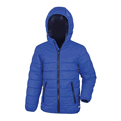 Result - Gefütterte Kinder Steppjacke/Royal/Navy, L (140) von Result