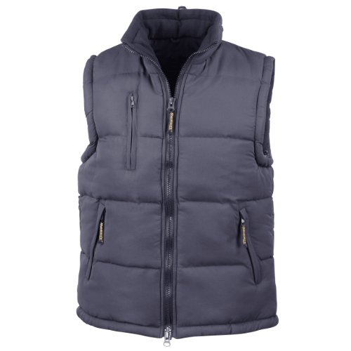 Result Herren Bodywarmer / Steppweste, wasserabweisend, winddicht M,Marineblau von Result