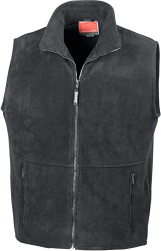 Result Herren Bodywarmer Polartherm R037X Black XXL von Result