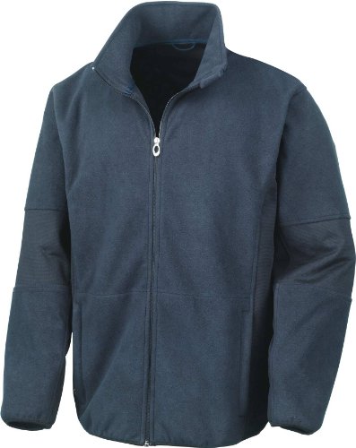 Result Herren R131M Osaka Softshell-Jacke mit gekämmtem Flor, Wald, 3XL von Result