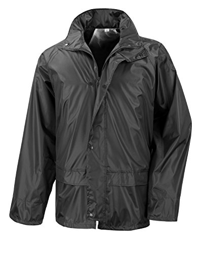 Result Herren Regenjacke Waterproof Over Jacket R227X Black L von Result