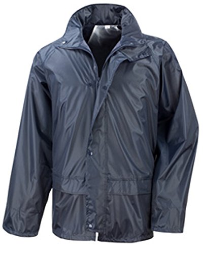 Result Herren Regenjacke Waterproof Over Jacket R227X Navy M von Result