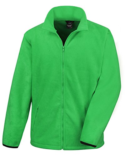 Result Herren Sweatjacke Fashion Fit Outdoor Fleece R220X Vivid Green L von Result