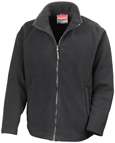 Result Herren Sweatjacke Horizon Microfleece-Jacke R115M Black S von Result