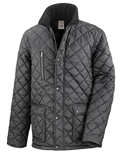 Result Herren Übergangsjacke Cheltenham Gold Jacket R196X Black XXL von Result