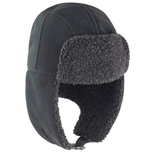 Result Herren Winter Sherpa Mütze, Thinsulate L,Schwarz von Result