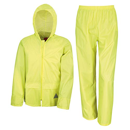 Result Jacket & Trouser Set Neon Yellow, Größe:M von Result