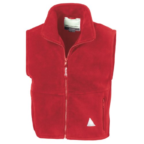 Result Kinder Gilet Polar-Therm Fleece (L) (Rot) von Result