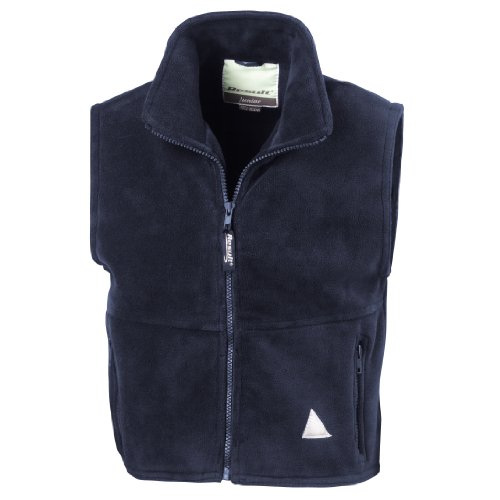 Result Kinder Gilet Polar-Therm Fleece (XL) (Marineblau) von Result