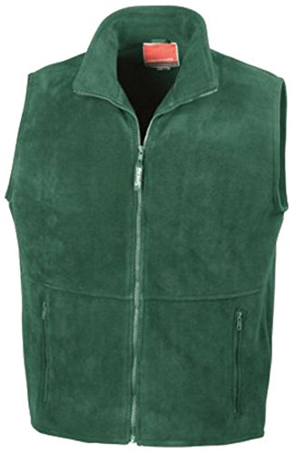 Result Men's Outdoor Active Fleece Gilet L,Waldgrün von Result