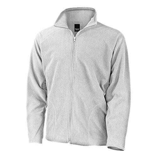 Result - Micron Fleecejacke Men 3XL,White von Result