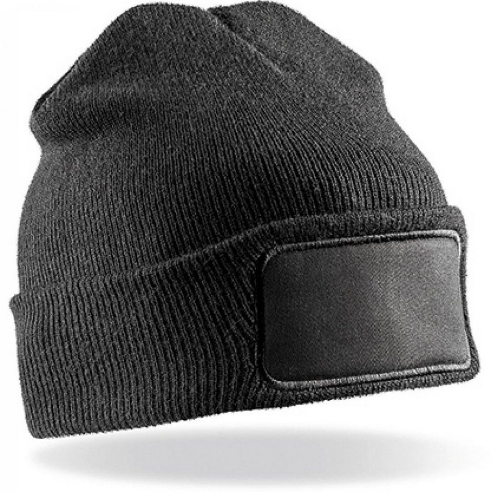 Result Outdoorhut Double Knit Printers Beanie von Result