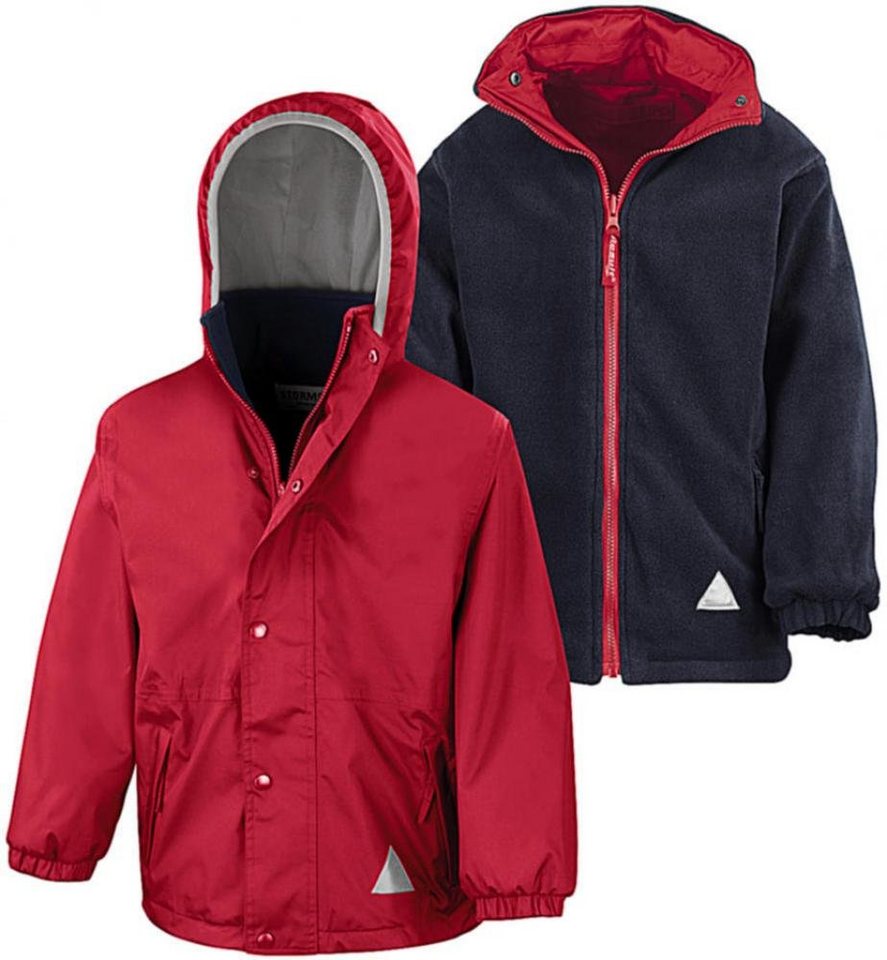 Result Outdoorjacke Junior Reversible Stormproof Jacket Wind- und wasserdicht von Result