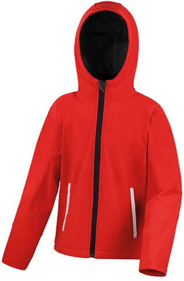 Result Outdoorjacke Kinder Jacke Junior Hooded Soft Shell Jacket von Result