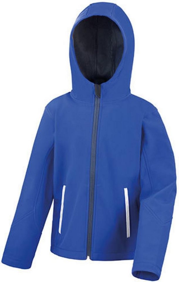 Result Outdoorjacke Kinder Jacke Junior Hooded Soft Shell Jacket von Result